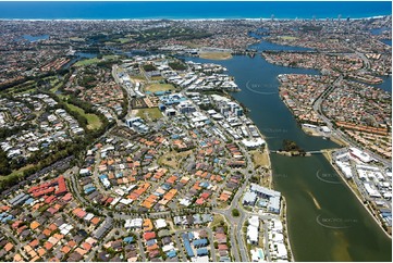 Aerial Photo Varsity Lakes QLD Aerial Photography