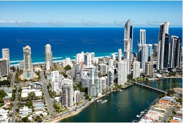 Aerial Photo Surfers Paradise QLD Aerial Photography