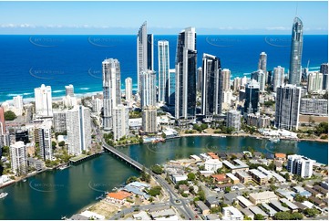 Aerial Photo Surfers Paradise QLD Aerial Photography