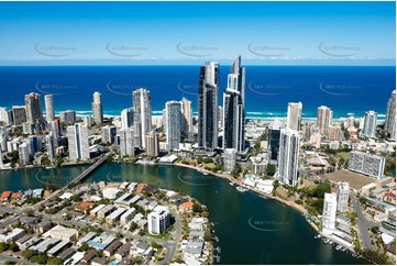 Aerial Photo Surfers Paradise QLD Aerial Photography