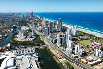 Aerial Photo Broadbeach QLD Aerial Photography