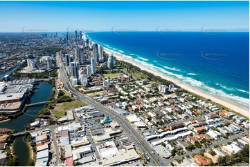 Aerial Photo Mermaid Beach QLD Aerial Photography