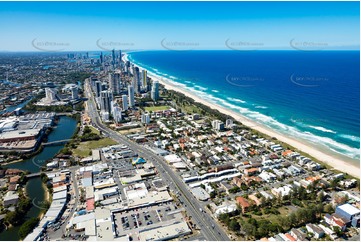 Aerial Photo Mermaid Beach QLD Aerial Photography