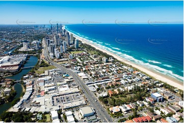 Aerial Photo Mermaid Beach QLD Aerial Photography