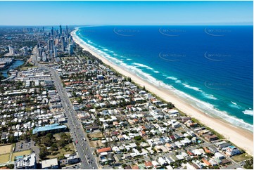 Aerial Photo Mermaid Beach QLD Aerial Photography