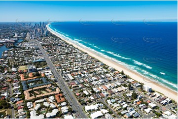 Aerial Photo Mermaid Beach QLD Aerial Photography