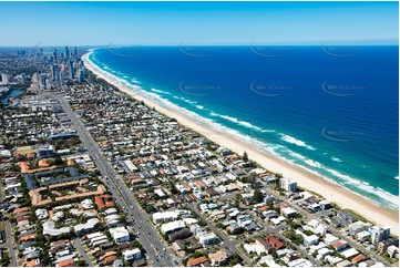Aerial Photo Mermaid Beach QLD Aerial Photography
