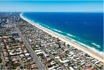 Aerial Photo Mermaid Beach QLD Aerial Photography