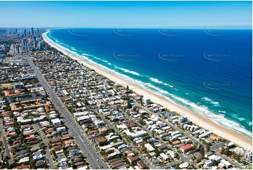 Aerial Photo Mermaid Beach QLD Aerial Photography