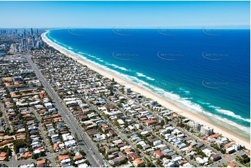 Aerial Photo Mermaid Beach QLD Aerial Photography