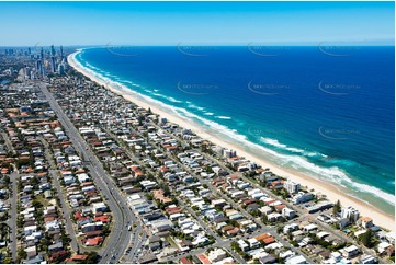 Aerial Photo Mermaid Beach QLD Aerial Photography
