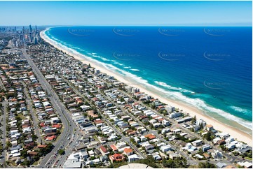 Aerial Photo Mermaid Beach QLD Aerial Photography