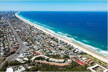 Aerial Photo Mermaid Beach QLD Aerial Photography