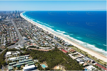 Aerial Photo Mermaid Beach QLD Aerial Photography