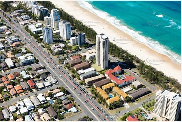 Aerial Photo Burleigh Heads QLD Aerial Photography