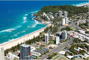 Aerial Photo Burleigh Heads QLD Aerial Photography