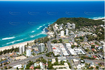 Aerial Photo Burleigh Heads QLD Aerial Photography