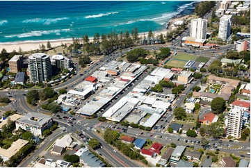 Aerial Photo Burleigh Heads QLD Aerial Photography