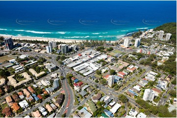 Aerial Photo Burleigh Heads QLD Aerial Photography