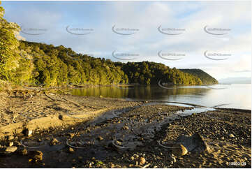 Brod Bay - Lake Te Anua Aerial Photography