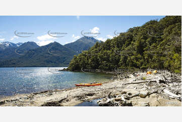 Garnet Bay - Lake Te Anua Aerial Photography