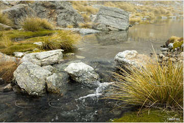 Mountain Stream - The Remarkables Aerial Photography