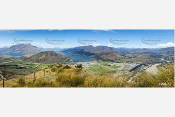 Panoramic View of Queenstown Aerial Photography