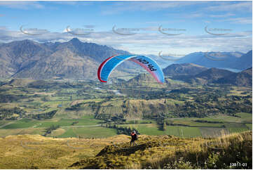 Paragliding At Coronet Peak Aerial Photography