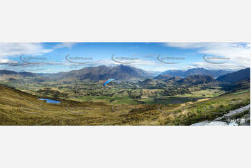 Paragliding at Coronet Peak Queenstown Aerial Photography