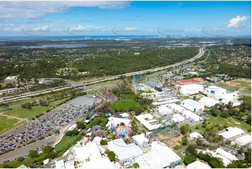 Movie World Gold Coast QLD Aerial Photography