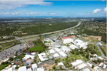 Movie World Gold Coast QLD Aerial Photography