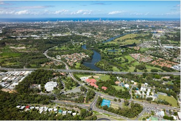 Aerial Photo Ashmore QLD Aerial Photography