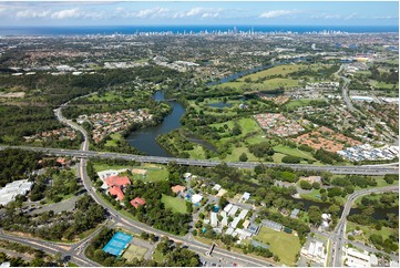 Aerial Photo Ashmore QLD Aerial Photography