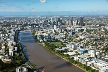 Aerial Photo West End QLD Aerial Photography