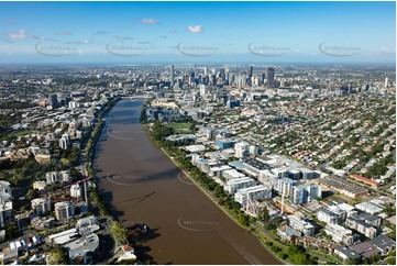 Aerial Photo West End QLD Aerial Photography