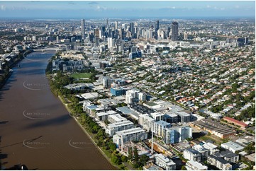 Aerial Photo West End QLD Aerial Photography