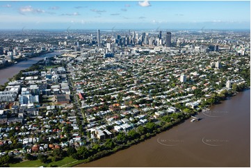 Aerial Photo West End QLD Aerial Photography