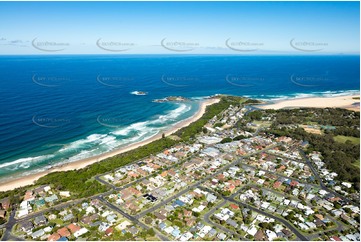 Aerial Photo Sawtell NSW Aerial Photography