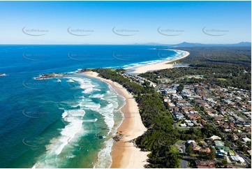 Aerial Photo Sawtell NSW Aerial Photography