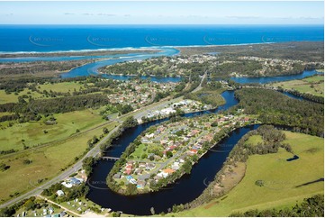 Aerial Photo Urunga NSW Aerial Photography