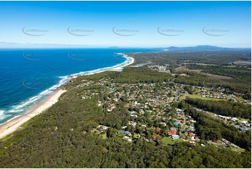 Aerial Photo Valla Beach NSW Aerial Photography