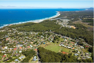 Aerial Photo Valla Beach NSW Aerial Photography