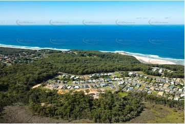 Aerial Photo Valla Beach NSW Aerial Photography