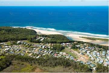 Aerial Photo Valla Beach NSW Aerial Photography