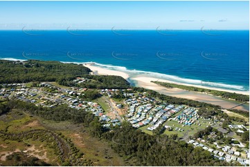 Aerial Photo Valla Beach NSW Aerial Photography