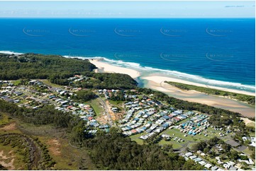 Aerial Photo Valla Beach NSW Aerial Photography