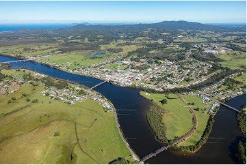 Aerial Photo Macksville NSW Aerial Photography