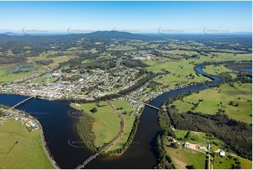 Aerial Photo Macksville NSW Aerial Photography