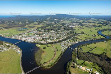 Aerial Photo Macksville NSW Aerial Photography