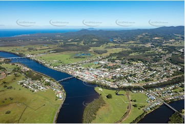 Aerial Photo Macksville NSW Aerial Photography